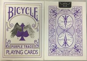 img 4 attached to 🚲 Bicycle Purple Trace Playing Cards with Angel and Devil Design