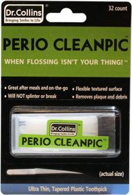 img 3 attached to Revitalizing Oral Hygiene with Dr. Collins CleanPic, 32 Count