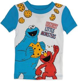 img 3 attached to Sesame Street Elmo Pajamas for Toddlers - 2 Piece Pajama Set with Slippers, 100% Cotton - Available in Toddler Sizes 2T to 5T