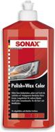 🚗 revive and protect your vehicle with sonax red polish and wax 500ml logo