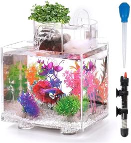 img 4 attached to Aquarium Hydroponics Aquaponic Decorations Accessories