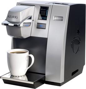 img 3 attached to 🏢 Keurig K155 Офис Pro Коммерческий кофеварка: Одноразовый аппарат для К-чашек, серебро, с дополнительным большим резервуаром на 90 унций.