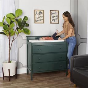 img 3 attached to Dream On Me Mason Modern Changing Table: Ultimate Convenience with Free Changing Pad Included