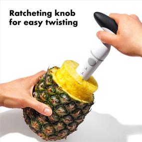 img 3 attached to 🍍 Enhanced OXO Good Grips Pineapple Corer and Slicer