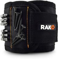 🔧 rak magnetic wristband - convenient men & women's tool bracelet with 10 strong magnets for holding screws, nails & drilling bits - perfect gift ideas for dad, husband, handyman or handy woman logo