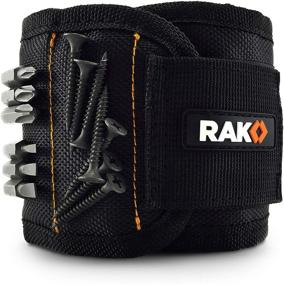img 4 attached to 🔧 RAK Magnetic Wristband - Convenient Men & Women's Tool Bracelet with 10 Strong Magnets for Holding Screws, Nails & Drilling Bits - Perfect Gift Ideas for Dad, Husband, Handyman or Handy Woman