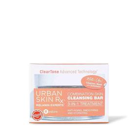 img 2 attached to 🧼 Urban Skin Rx Combination Skin Cleansing Bar: 3-in-1 Cleanser, Exfoliator, and Mask | Smooth, Hydrate, Enhance Skin Tone + Texture | Formulated with Salicylic Acid | 2.0 Oz