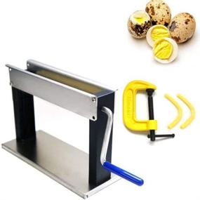 img 3 attached to 🥚 Manual Quail Egg Peeler Sheller - Household Quail Bird Egg Peeling Machine Egg Huller by JIAWANSHUN