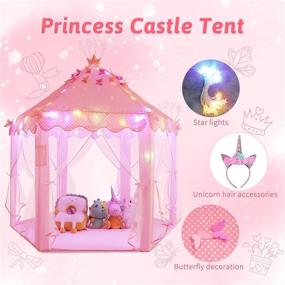 img 2 attached to 🏰 MIBABO Outdoor Certified Princess Playhouse