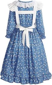 img 3 attached to 👒 ReliBeauty Pioneer Prairie Colonial Costume