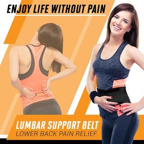 img 3 attached to Ellostar Lumbar Breathable Sciatica Support