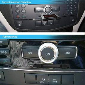img 1 attached to 🔌 Enhance Your Mercedes Benz COMAND APS System Media Player: PCMCIA to SD Card Memory Card Adapter SDHC Converter for S, E, C, GLK, CLS Class