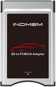 img 4 attached to 🔌 Enhance Your Mercedes Benz COMAND APS System Media Player: PCMCIA to SD Card Memory Card Adapter SDHC Converter for S, E, C, GLK, CLS Class