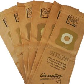 img 1 attached to 🧹 Kirby 6 Cloth Sentria Hepa Micron Magic Ultimate G 1 Free Belt Vacuum Bags - High-quality Cleaning Essential in Brown