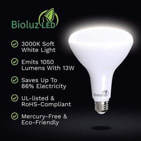 img 2 attached to 💡 UL Listed LED Bioluz Dimmable Floodlight: Enhance your Space with Dimmable Lighting