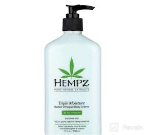 img 5 attached to Hempz Daily Herbal Moisturizer with Shea Butter- Anti-Aging Body Lotion Infused with Hemp Extract for Skin Care- 100% Pure Organic Hemp Seed Oil