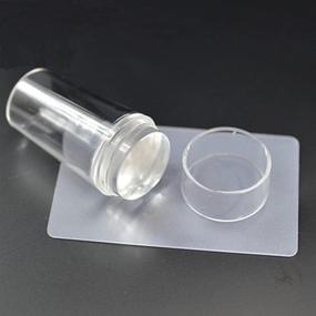 img 1 attached to Nail Art Stamper Transparent Accessory