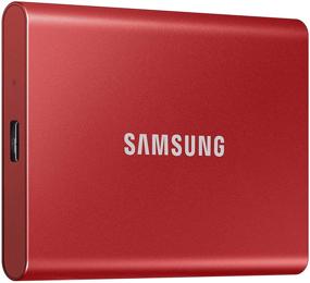 img 4 attached to 💻 SAMSUNG T7 500GB Portable SSD - High-Speed USB 3.2 External Solid State Drive for Fast Data Transfer - Red Color (MU-PC500R/AM)