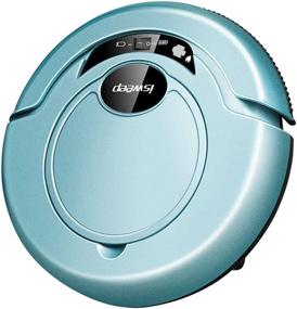 img 3 attached to 👾 ISWEEP JWS-S320 Robot Vacuum Cleaner: Slim Wet and Dry Mopping, Anti-Collision, Schedule Cleaning Plan, Automatic Cleaning - Blue