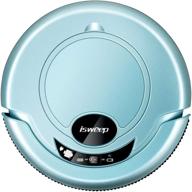 👾 isweep jws-s320 robot vacuum cleaner: slim wet and dry mopping, anti-collision, schedule cleaning plan, automatic cleaning - blue логотип