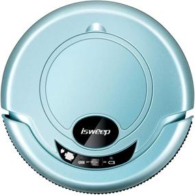 img 4 attached to 👾 ISWEEP JWS-S320 Robot Vacuum Cleaner: Slim Wet and Dry Mopping, Anti-Collision, Schedule Cleaning Plan, Automatic Cleaning - Blue