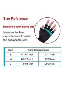 img 3 attached to 🖐️ Relieve Arthritis Pain with 2 Pairs of Copper Compression Gloves - Highest Copper Content, Non-slip Fingerless Design for Women and Men, Ideal for Arthritic Joints, Hand Swelling, Carpal Tunnel, and Typing Support (M)