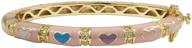 💎 ivy max finish enamel bracelet: chic and stylish girls' jewelry selection logo