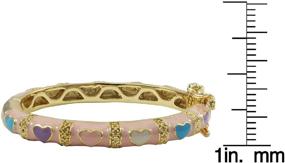 img 3 attached to 💎 Ivy Max Finish Enamel Bracelet: Chic and Stylish Girls' Jewelry Selection