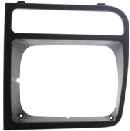 🚘 97-01 jeep cherokee ch2513157 right passenger side headlamp door cover replacement by dat auto parts logo