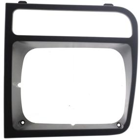 img 4 attached to 🚘 97-01 Jeep Cherokee CH2513157 Right Passenger Side Headlamp Door Cover Replacement by DAT AUTO PARTS