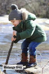 img 2 attached to ❄ H 6847 25 Winter Slouchy Toddler Beanie: Stylish Boys' Hat in Hats & Caps