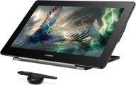 huion kamvas pro 16 plus 4k uhd graphics drawing tablet: full laminated screen, 145% srgb, battery-free stylus pw517, pc/mac/android compatibility, 15.6-inch pen tablet display logo
