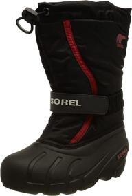 img 4 attached to 👟 Sorel Youth Flurry Winter Tropic Boys' Shoes: Perfect Blend of Style and Durability for Outdoor Activities