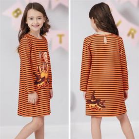 img 1 attached to 👚 Quedoris Lollipop Girls' Clothing with Stylish Printed Sleeves