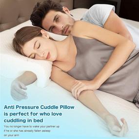 img 1 attached to HOMCA Memory Foam Pillow Couples
