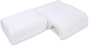img 4 attached to HOMCA Memory Foam Pillow Couples