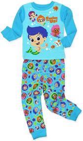 img 4 attached to Bubble Guppies Toddler Sleeve Pajamas