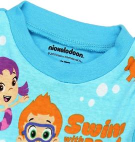 img 3 attached to Bubble Guppies Toddler Sleeve Pajamas