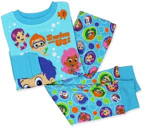 img 1 attached to Bubble Guppies Toddler Sleeve Pajamas