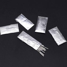 img 1 attached to Sewing Machine Needles - 50 Count, Universal Regular Point for Singer, Brother, Janome, Varmax - Sizes 65/9, 75/11, 80/12, 90/14, 100/16