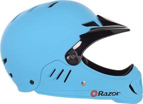 img 2 attached to 🚴 Superior Safety: Razor Child Full Face Helmet - A Must-Have for Young Riders!