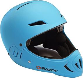 img 1 attached to 🚴 Superior Safety: Razor Child Full Face Helmet - A Must-Have for Young Riders!