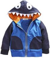 🦇 stylesilove boy's cute animal 3d hoodie jacket halloween costume for young kids - perfect fall outfit for cosplay logo