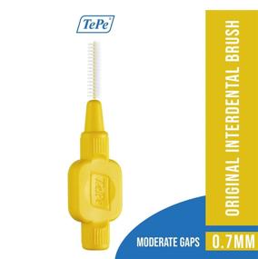 img 2 attached to 🦷 TEPE Интердентальные щетки Оригинал Чистые, 25 штук - Желтые зубные щетки для эффективной очистки зубов.