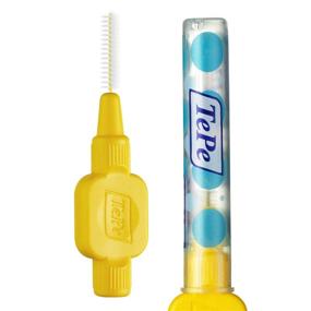 img 3 attached to 🦷 TEPE Интердентальные щетки Оригинал Чистые, 25 штук - Желтые зубные щетки для эффективной очистки зубов.