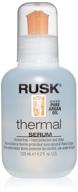 🌟 rusk designer collection thermal serum with argan oil, 4.2 oz - alcohol-free heat protection, frizz control, conditioning & shine logo