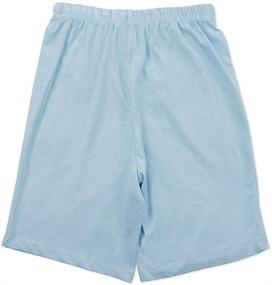 img 2 attached to Kid Nation 100% Cotton Casual Pull on Shorts: Unisex Shorts for Boys and Girls, Ages 4-12