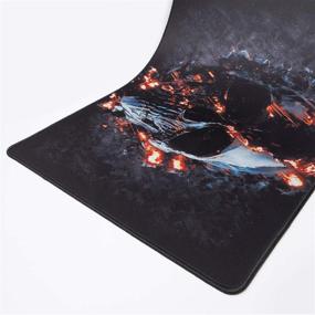 img 1 attached to JIALONG XXL Gaming Mouse Pad - Extended Desk Mouse Mat, Large Size 35.4 X 15.7X 0.12inches - Comfortable Mousepad for Gaming and Office Use