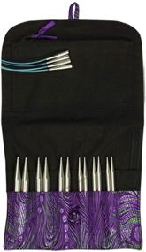 img 1 attached to 🧶 HiyaHiya Large Size 4 Inch Tips Steel Interchangeable Knitting Needle Set