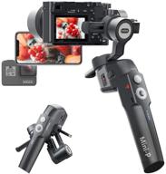 moza stabilizer compatible smartphone adventuring camera & photo logo